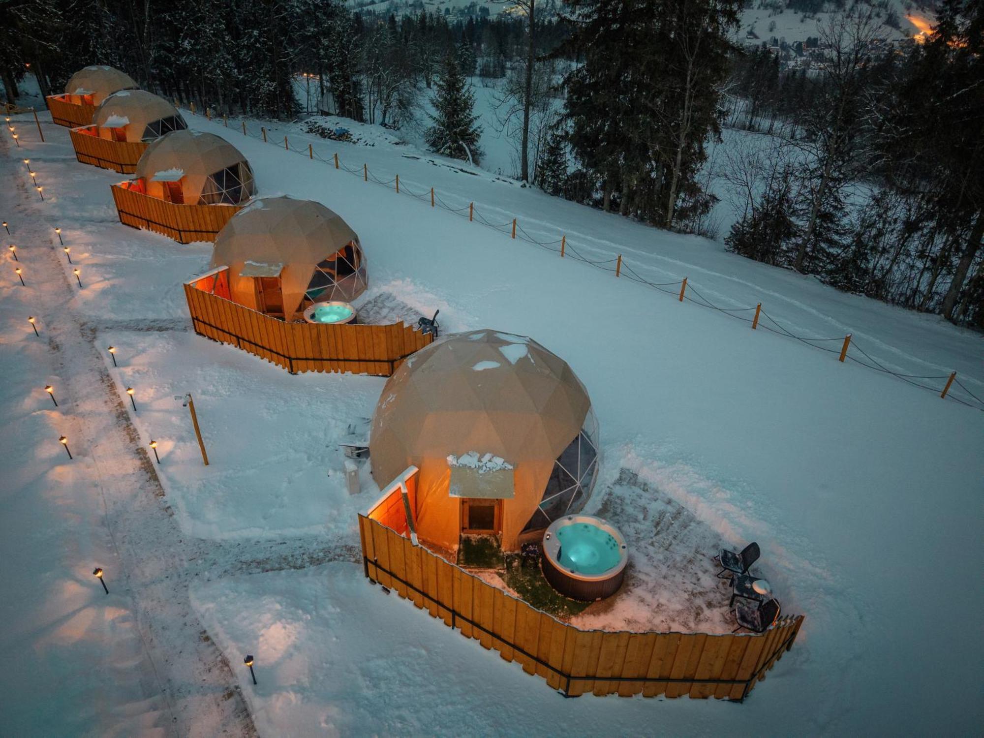 Diamond Glamp & Jacuzzi Hotel Zakopane Ngoại thất bức ảnh
