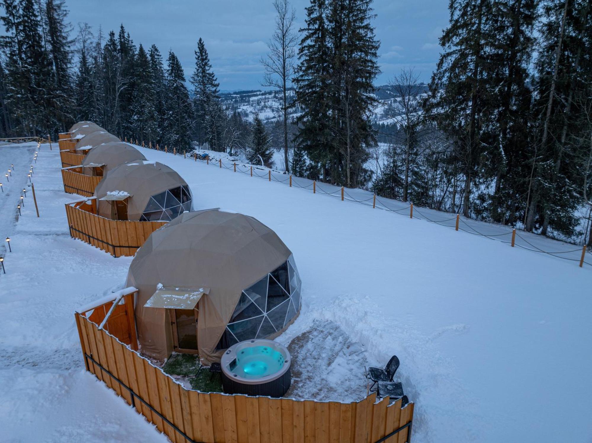 Diamond Glamp & Jacuzzi Hotel Zakopane Ngoại thất bức ảnh