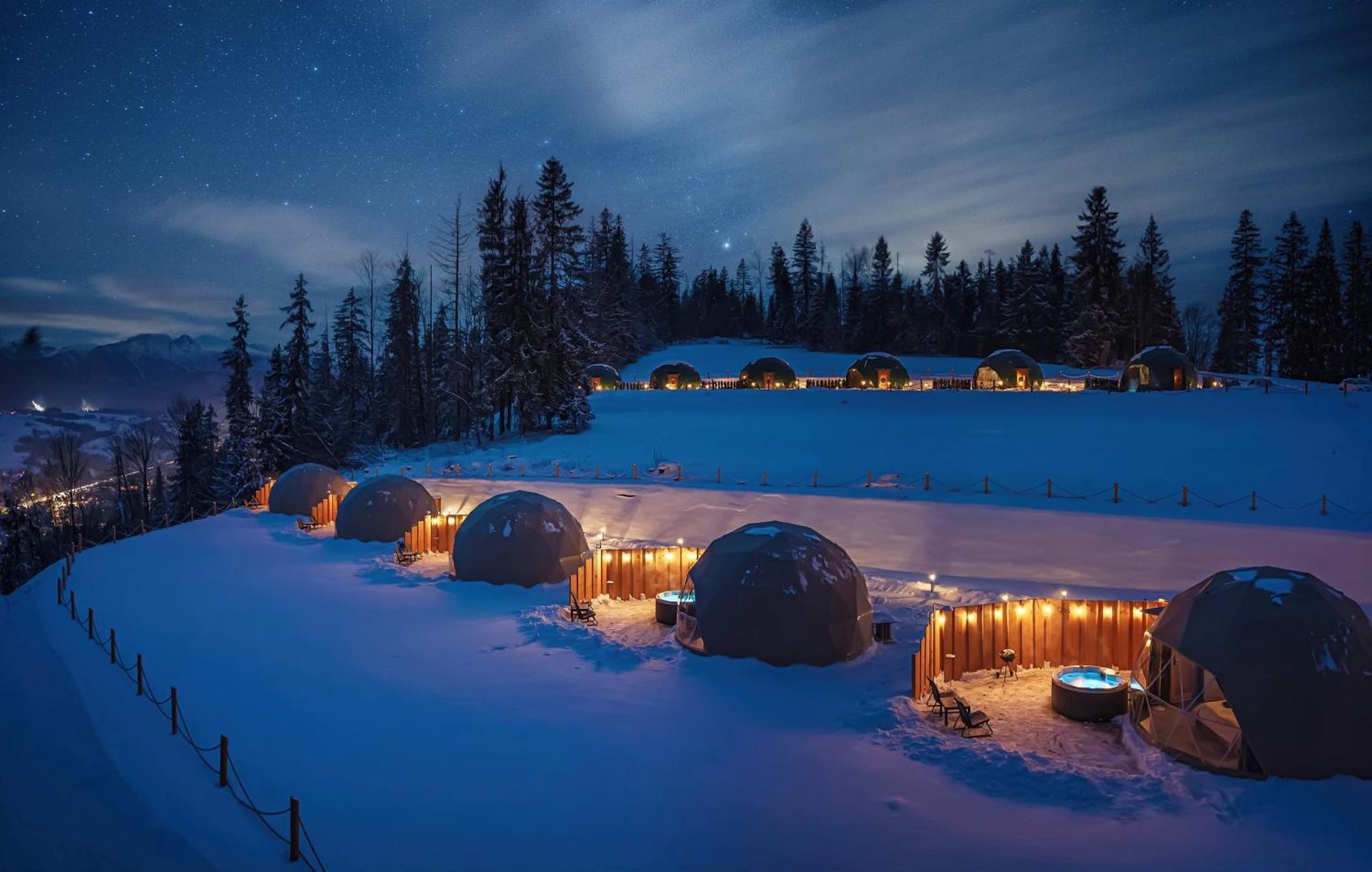 Diamond Glamp & Jacuzzi Hotel Zakopane Ngoại thất bức ảnh